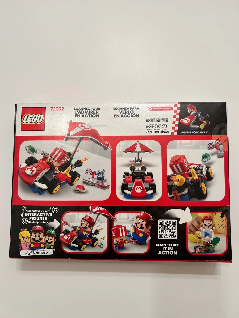 LEGO Super Mario Standard Kart Building Set, LEGO 72032, Sealed, New
